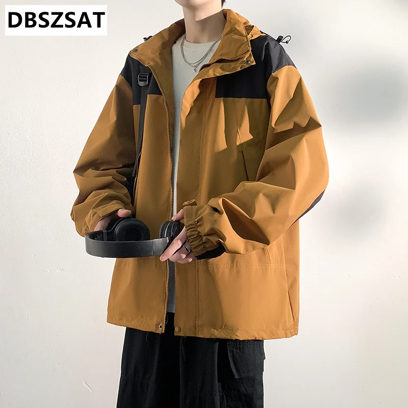 2025 Business Casual Jacket Men Spring Military Cotton Windbreaker Mens Jackets and Coats High Quality Bomber Jacket M-4XL