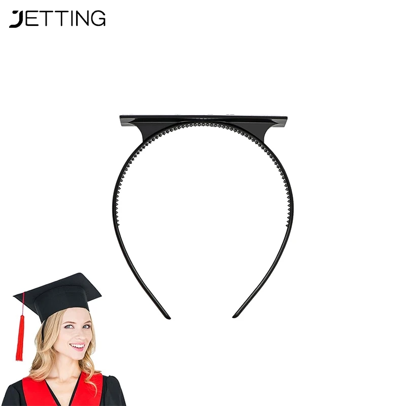 

Creative Fashion Graduation Cap Headband Graduation Cap Fixed Hair Clip Graduates Students Firm Anti-Fall Hairband Gifts