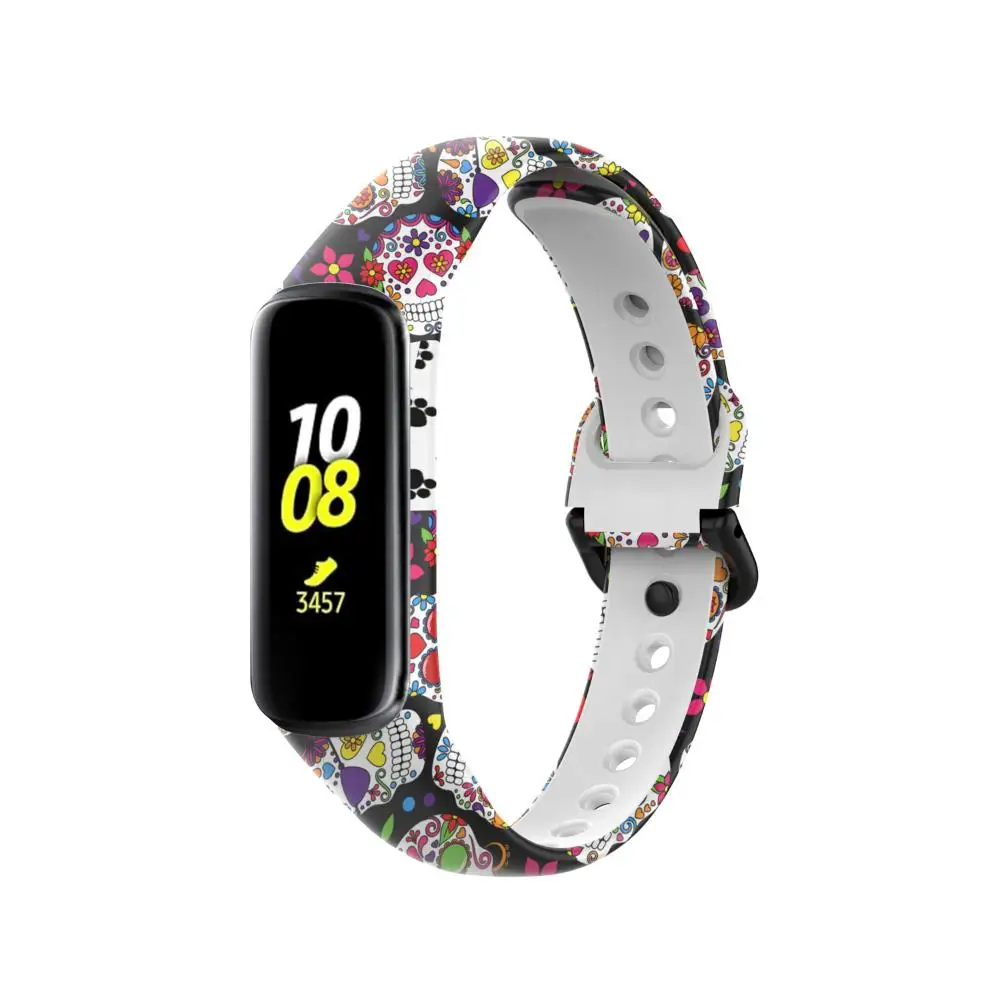 Sport Bracelet Wristband Silicone Replacement Colorful Strap For Samsung Galaxy Fit 2 SM-R220