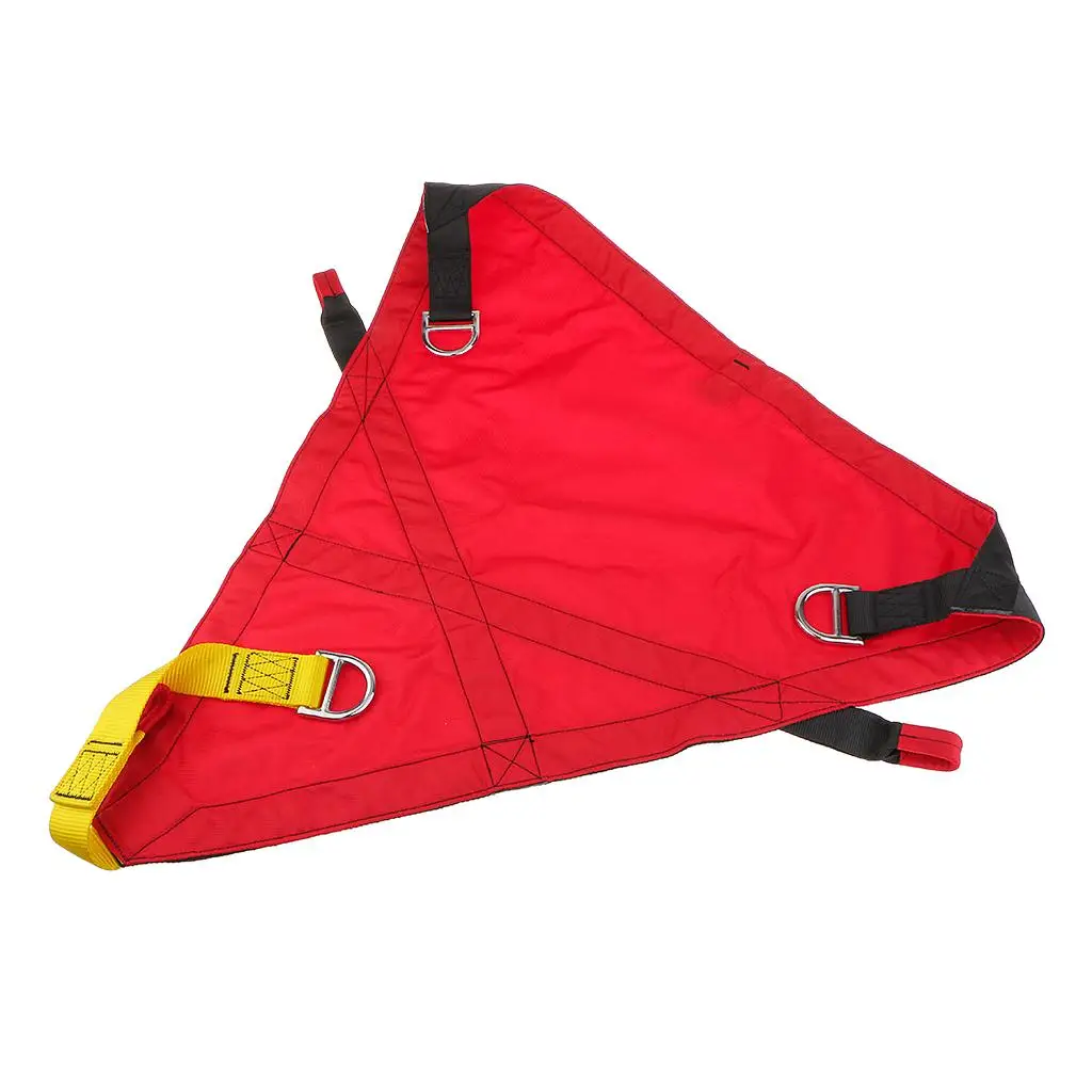 تسلق الصخور مثلث الإخلاء الجلوس تسخير السلامة، الأحمر