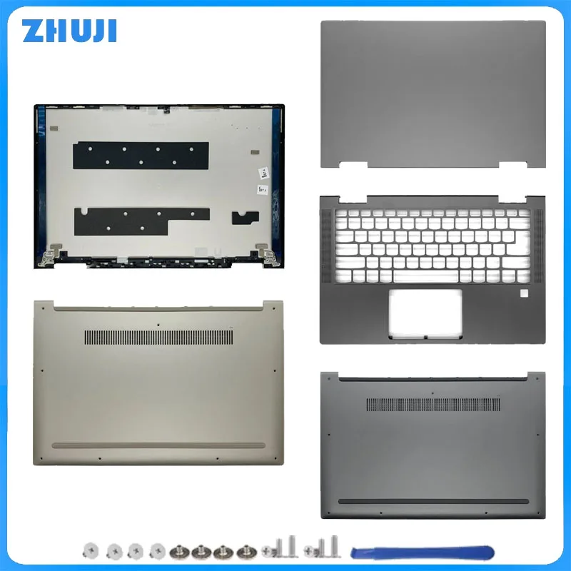 

NEW Laptop Shell LCD Top Case/Back Cover/Front Bezel/Bottom Case For Yoga C740 C740-14 C740-14IML