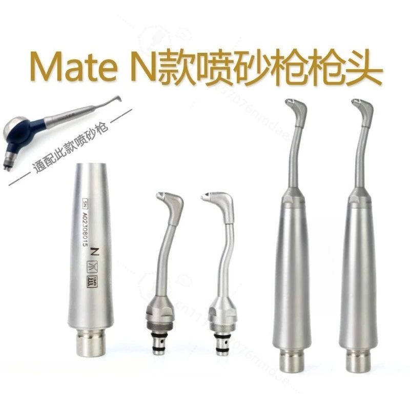 Dental Sandblaster Nozzle Tip MATE-N Type, 60° 90° Angled Prophy Jet Tip, Universal Replacement Accessory for N*K Air Polisher