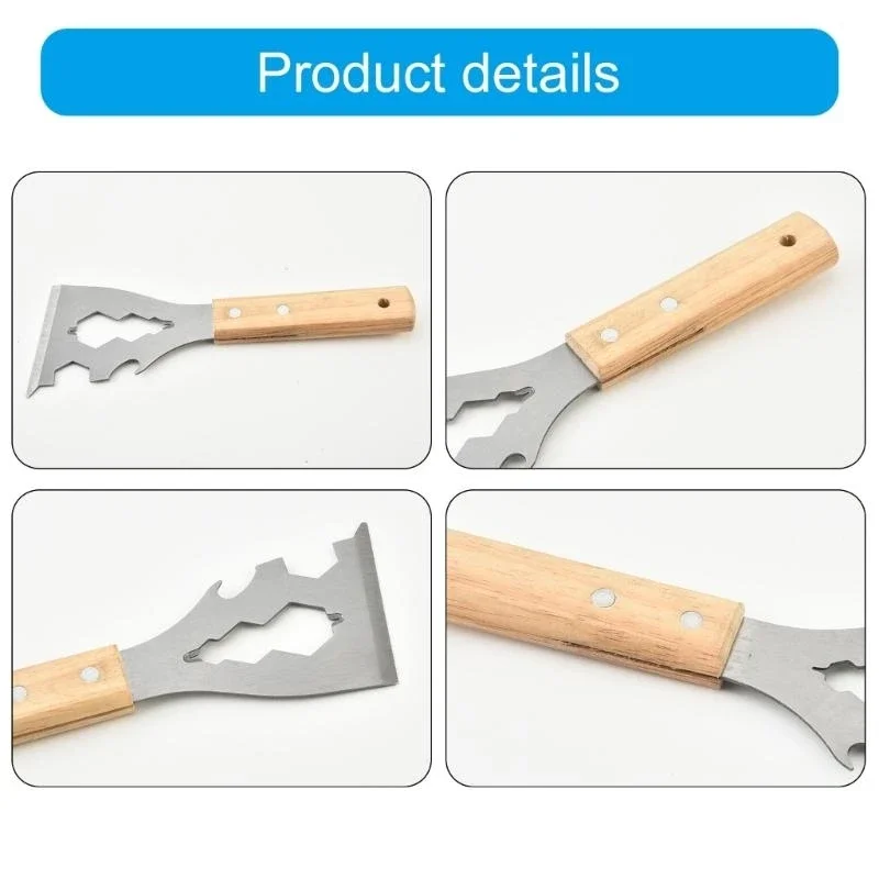 Sturdy and Stainless Steel Wall Scraper for Efficient Wallpaper Removal