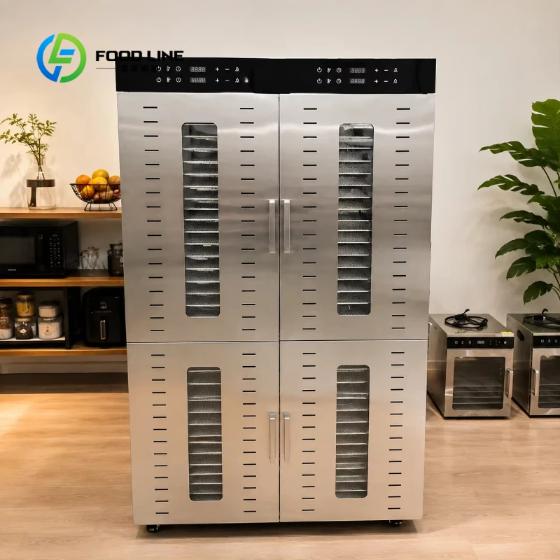 Customized Food Drying Machine Meat Jerky Dehydrator Stainless Steel Hot Air Drying Machine for Beef Seafood Pet Treats