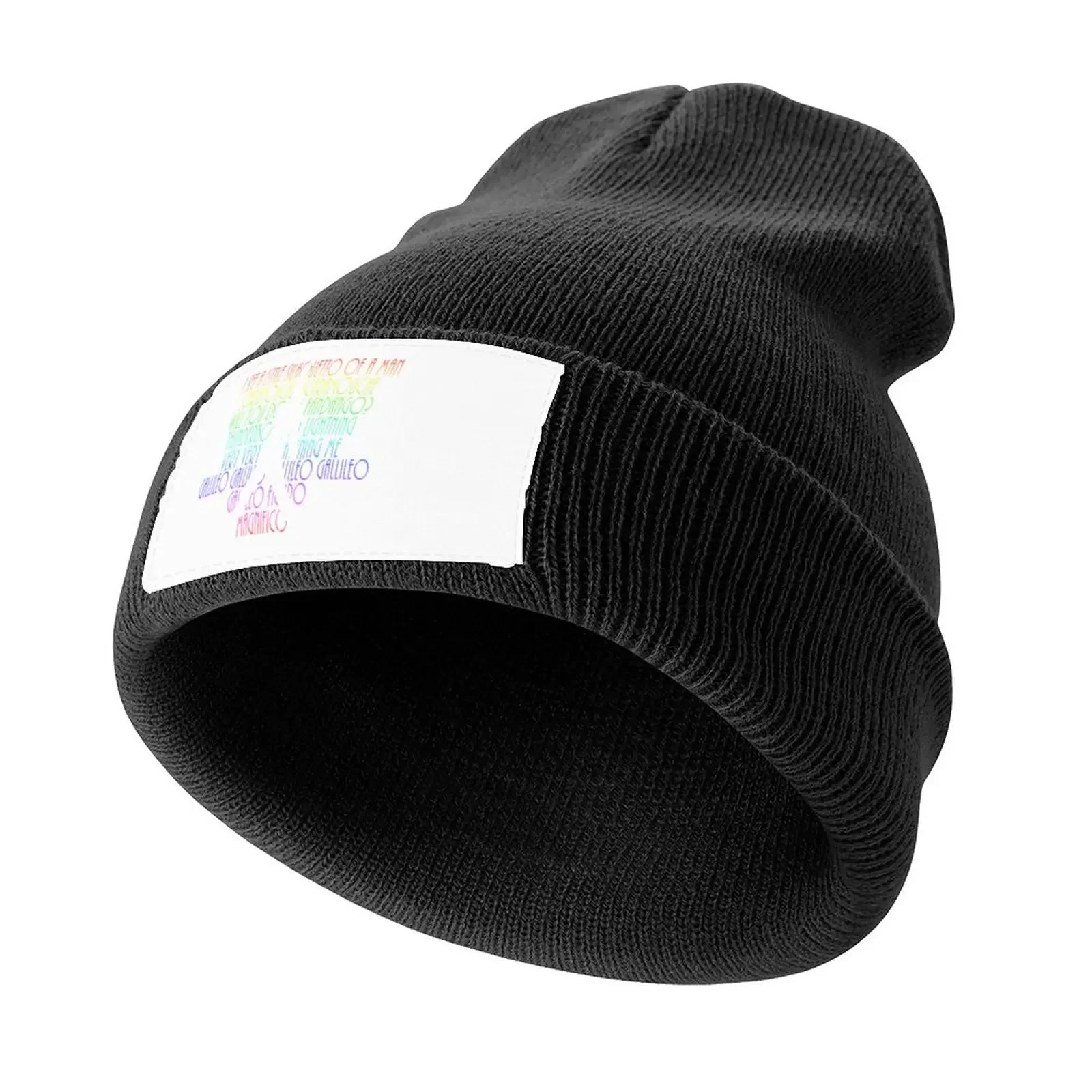 Bohemian Rhapsody Music Funny Design Knitted Cap Visor Cosplay Icon Uv Protection Solar Hat Women's Golf Wear Men's