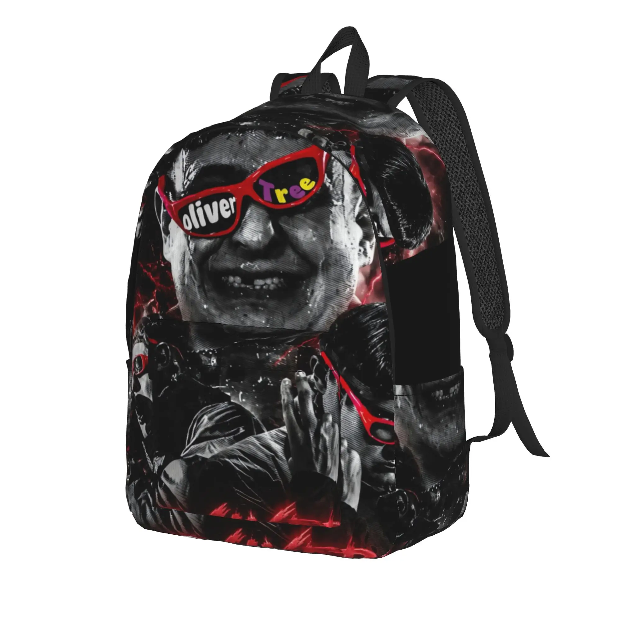 RIP Oliver Tree 1993-2026 Backpack  Travel Backpacks Boy Kawaii School Bags Colorful Lightweight Rucksack