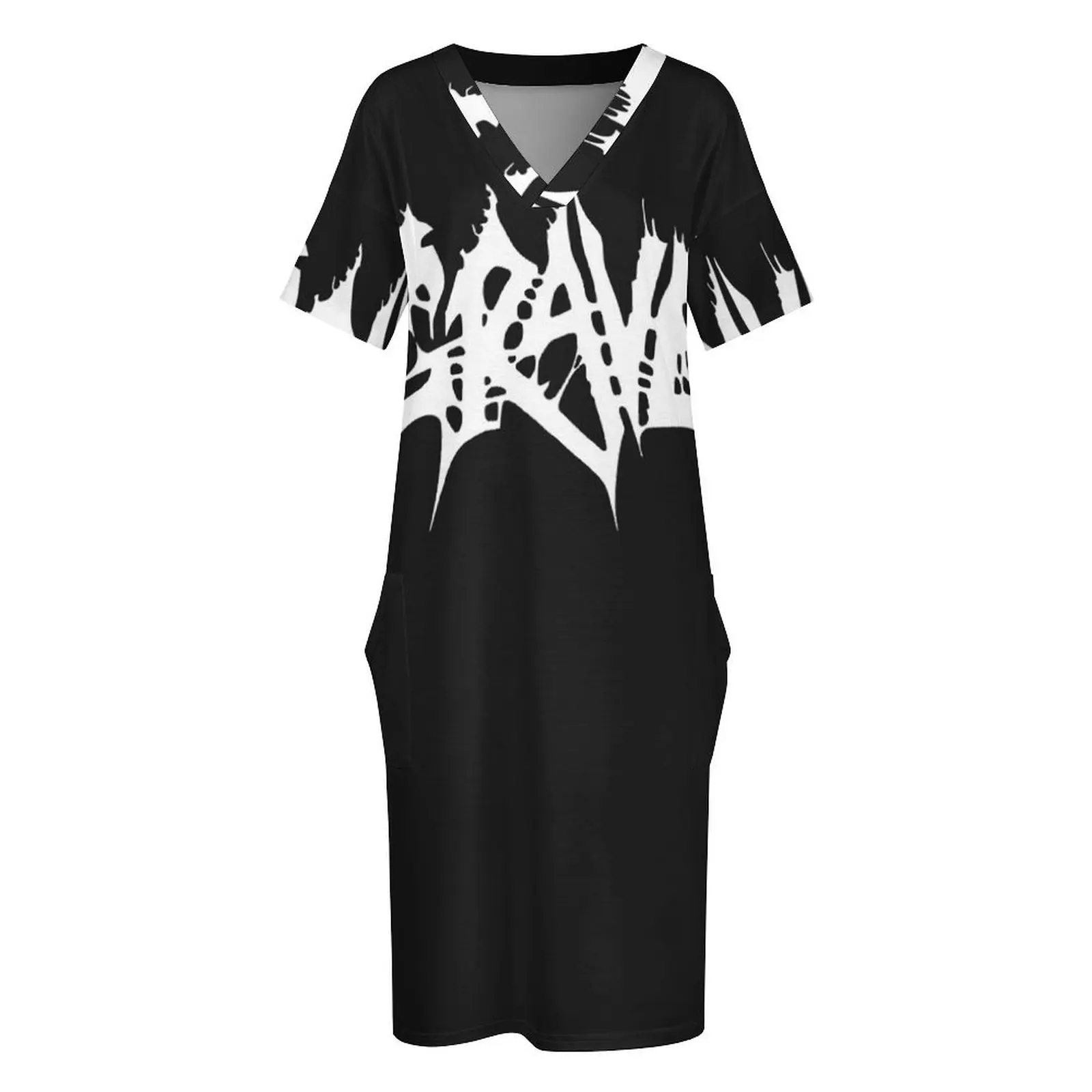 Grave classic t shirt Loose Pocket Dress women"s evening dress 2024 summer clothes prom clothes dresses for woman