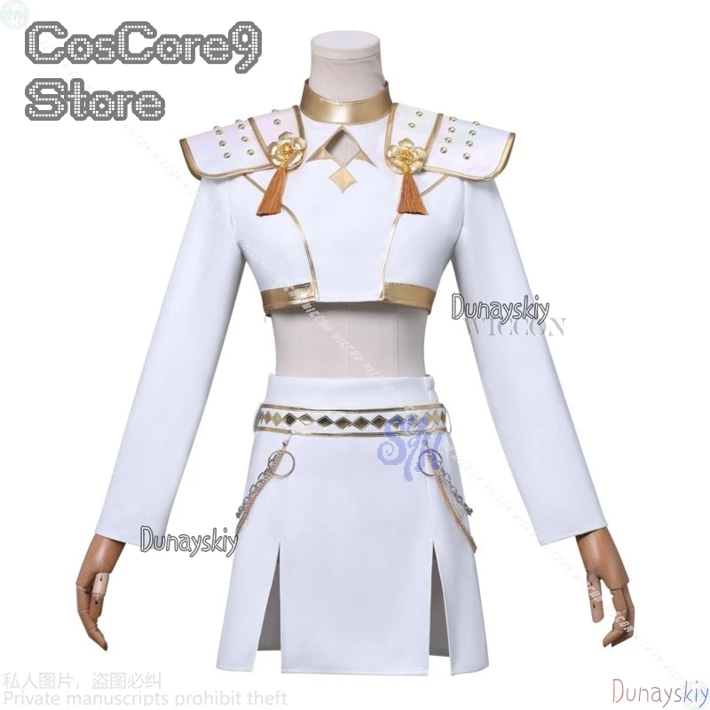 فيلم Kpop شيطان تأثيري الأبيض كوريا المعبود مثير زوي ميرا رومي هنتركس ما يبدو مثل المرحلة موحدة صغيرة للهالوين كوسبف #6