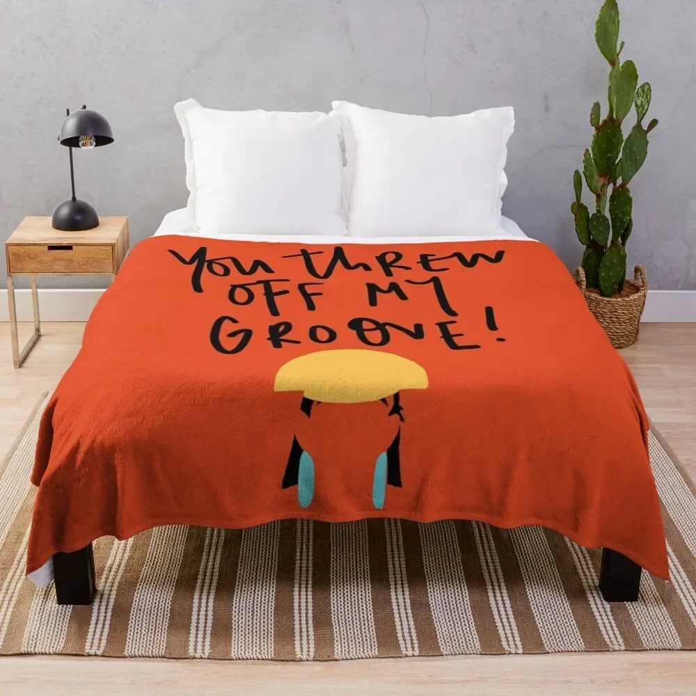 You threw off my groove! RED Throw Blanket for babies halloween Luxury Thicken Blankets