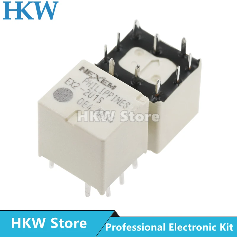 5pcs Relay EX2-2U1S Automotive Central Control NEC 12V 30A 10Pins Brand New EX2 2U1S DC12V