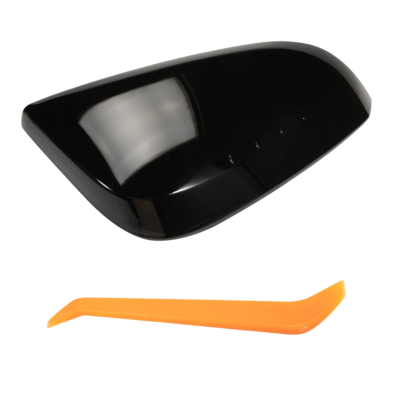 

Passenger Right Side Mirror Cover Cap Compatible with Toyota Rav4 2015-2018 Glossy Black 87945-42160