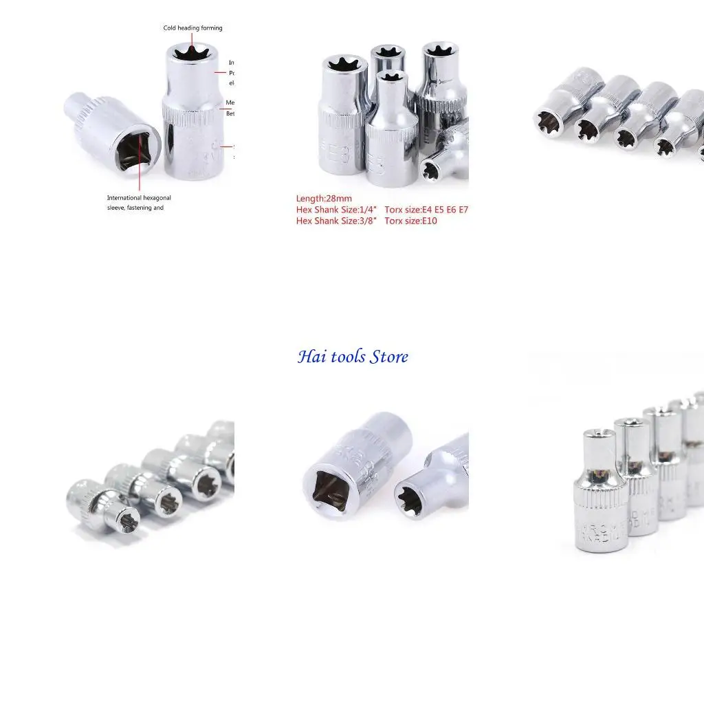 

X37e Socket Harench Set Torx Star Bits Внешние экипажи