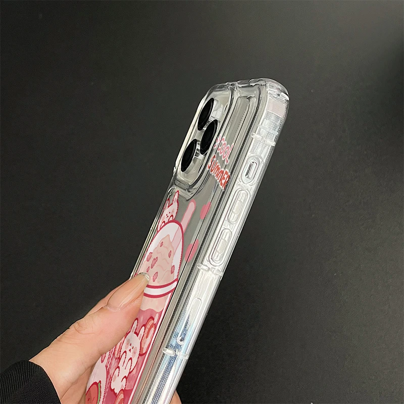 J2537 سقوط الوقاية نوع وسادة لسامسونج غالاكسي A14 A34 A54 A52 A51 A72 A73 A12 A32 A23 A42 حافظة لتقوم بها بنفسك لينة غطاء من البولي يوريثان