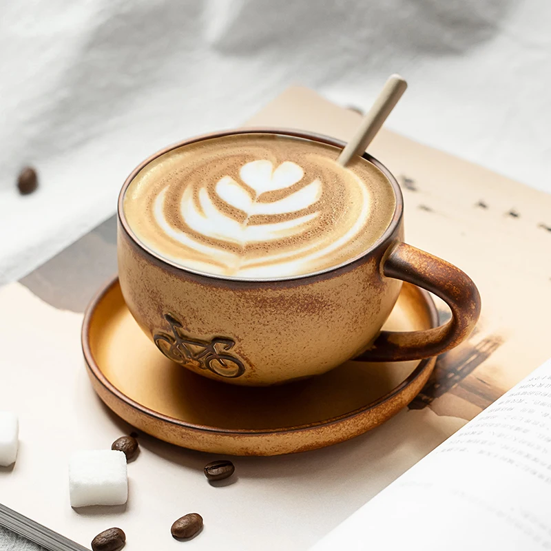 

Винтажная керамическая силиконовая чашка, игровые кофейные кружки, керамические блюдца, японская чайная чашка, кружка с блюдцем, набор чайных блюдец, посуда для напитков, пара