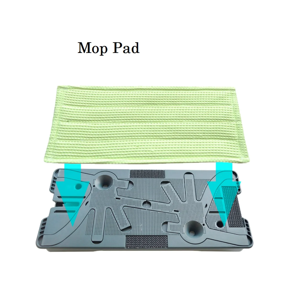 6PCS Mop Cloth for Vorwerk Kobold SP600 MF600 Vacuum Cleaner Spare Parts Accessories Wet & Dry Washable Mop Pad