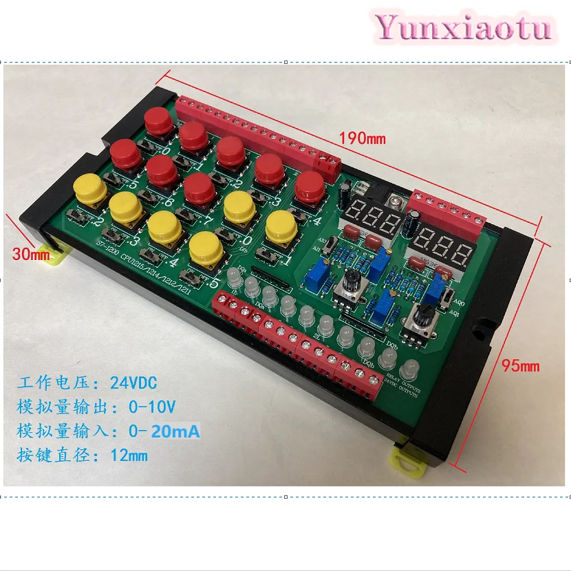 For S7-1200 PLC/CPU 1211C 1212C 1214C 1215C Debugging Simulation Board