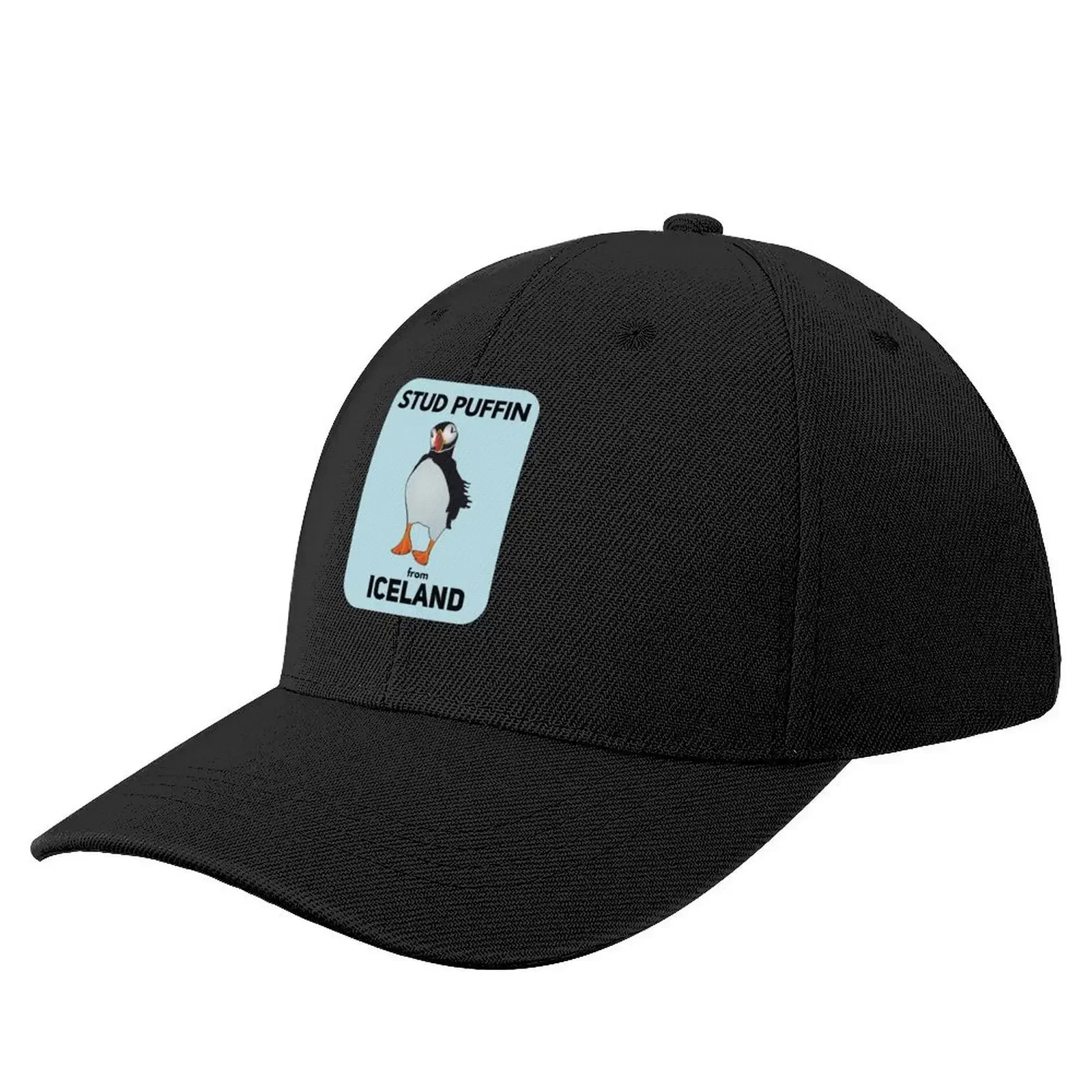 Stud Puffin From Iceland, Cute Puffin Bird Baseball Cap Snapback Cap Ball Cap Thermal Visor luxury caps Men Golf Wear Women's