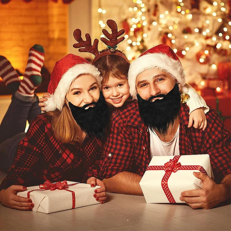 2025 مضحك حفلة شارب زي ذكر رجل هالوين اللحية عيد الفصح تأثيري الدعامة لوازم الوجه لعبة تمويه الشارب الأسود