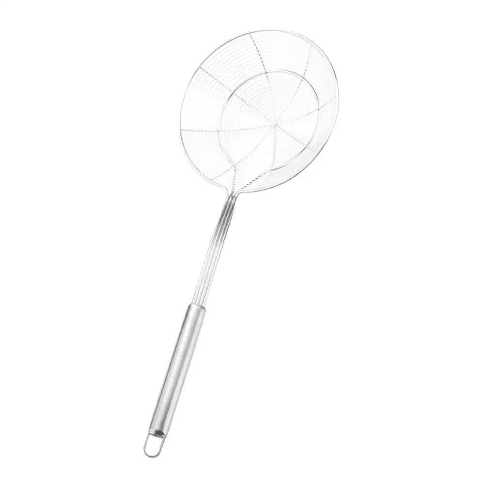 

Stainless Steel Spoon Kitchen Tool Filter Strainer Drip Proof Wear Corrosion Resistant Food Grade Material Hanging Design