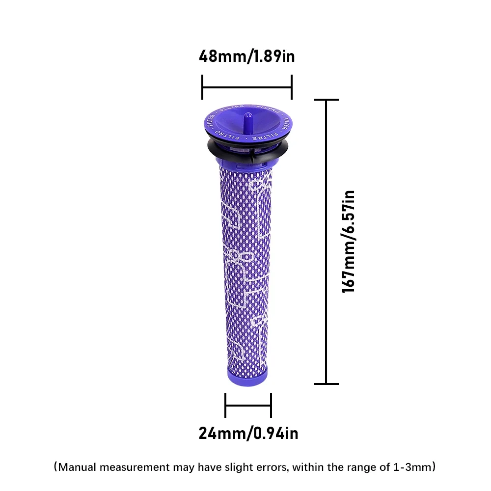 Запасные части для предварительного фильтра для Dyson V6 V7 V8 Absolute Animal, беспроводные пылесосы, сменные фильтры, аксессуары