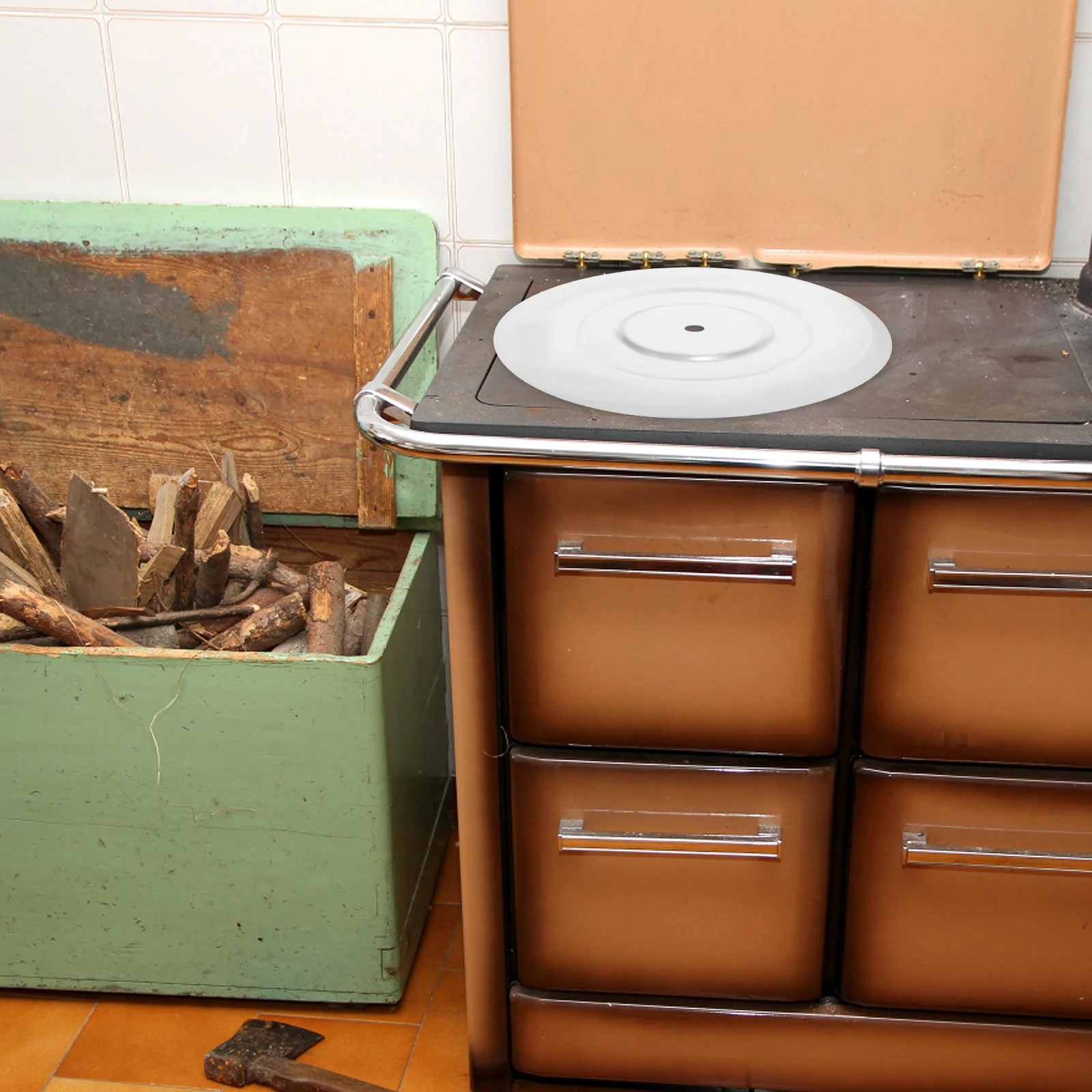 

High Quality Iron Stove Lid Round Top Cover for Burning Stove Thickened Plate Optimal Sealing Efficient Burn Reliable