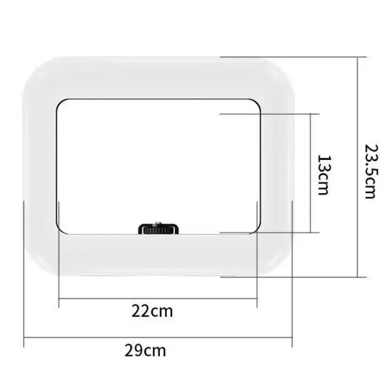 ثلاثة ألوان يعتم حلقة قفص أرنب ملء ضوء صورة شخصية البث المباشر التصوير الفوتوغرافي الخفيفة مع بلوتوث صورة شخصية عكس الشحن