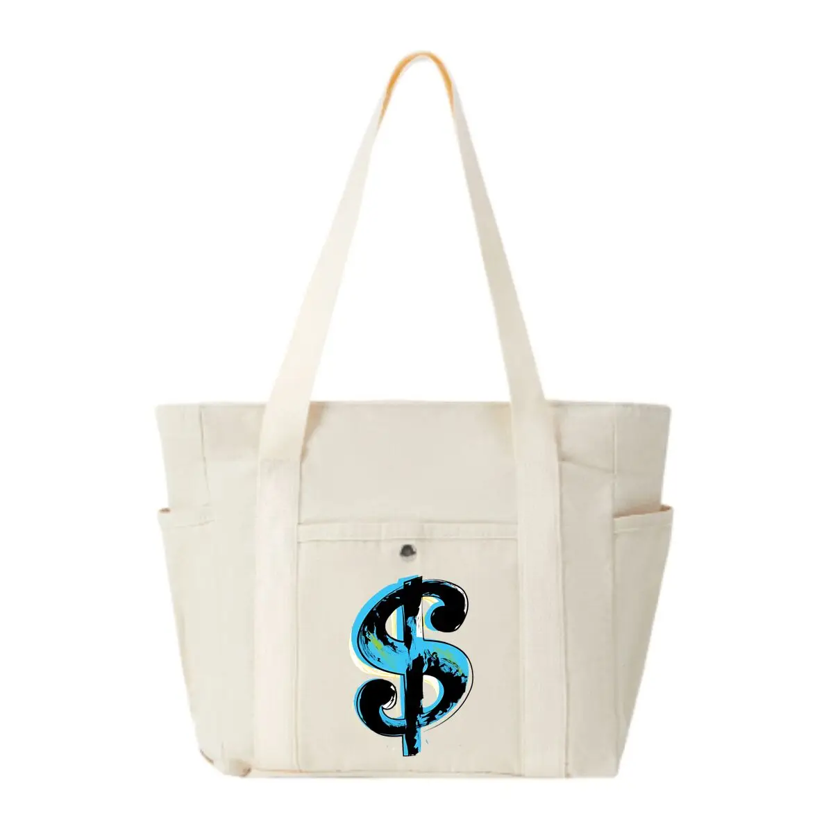 

Энди Уорхол. Сумка на плечо с несколькими карманами и знаком доллара, уличная сумка-тоут