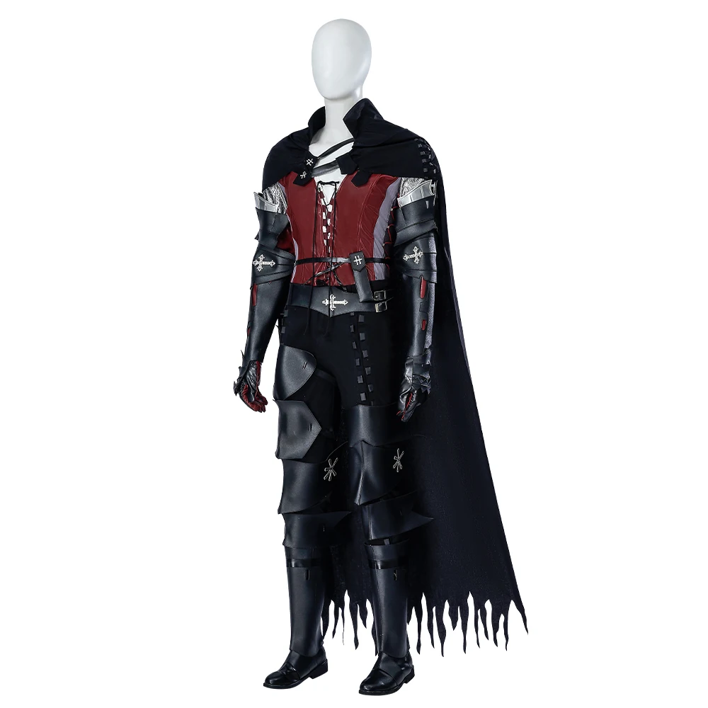 Clive Rosfield Costume, FF XVI Cosplay Outfit FF16 Rosfield Fighting Suit Uniform for Halloween