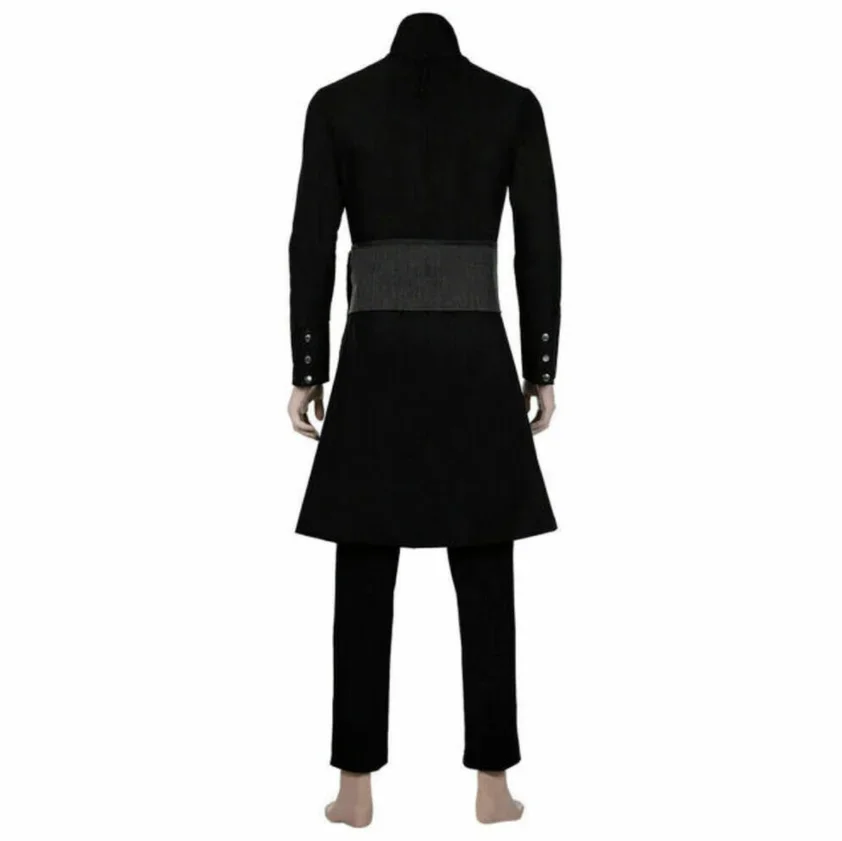 Nameless Ghoul Cosplay Costume Black Coat Prop Halloween Costume