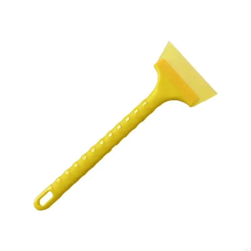 Rubber Blade Water Remover Textured Handle Window Squeegee Wiper Ice Scraper R6FB