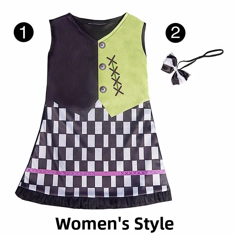 로윈 어린이 전문 무대 의상 공연복 전통 민족 무대 의상 여름 2024