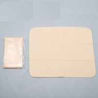 Large size 15X18cm Individually Packaging LChamois Glasses Cleaner Lens  Cleaning Cloth Microfiber Sunglasses Eyeglasses Wipes