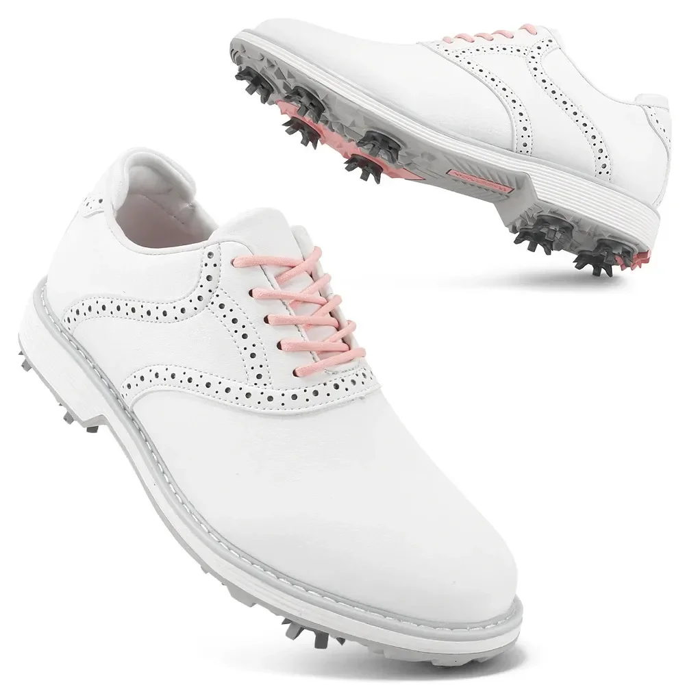 Professional Golf Shoes Women Sneakers Female Walking Footwears Golf Waterproof Outdoor Leisure Club Sports Classic Trainers