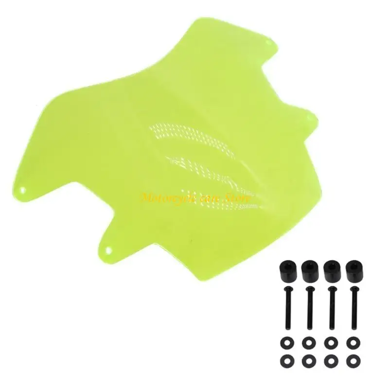 U75F Motorcycle Flipable Headlight Protector Acrylic Guard For Tenere 700 (2019 -)