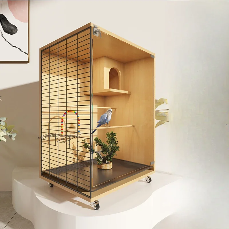 Speciality Luxury Villa Bird Cage Aviary Home Habitat Pigeon Bird Cage Carrier Budgie Oiseaux Accessoires Pet Products RR50BC