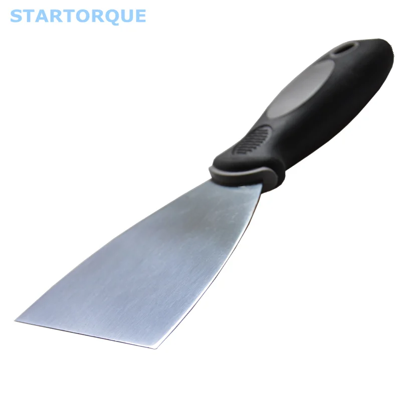 1.5 2 3 4 inch flexibl Putty Knife 1pcs Scraper Blade Scraper Shovel Carbon Steel Plastic Handle Wall Plastering Knife Hand Tool