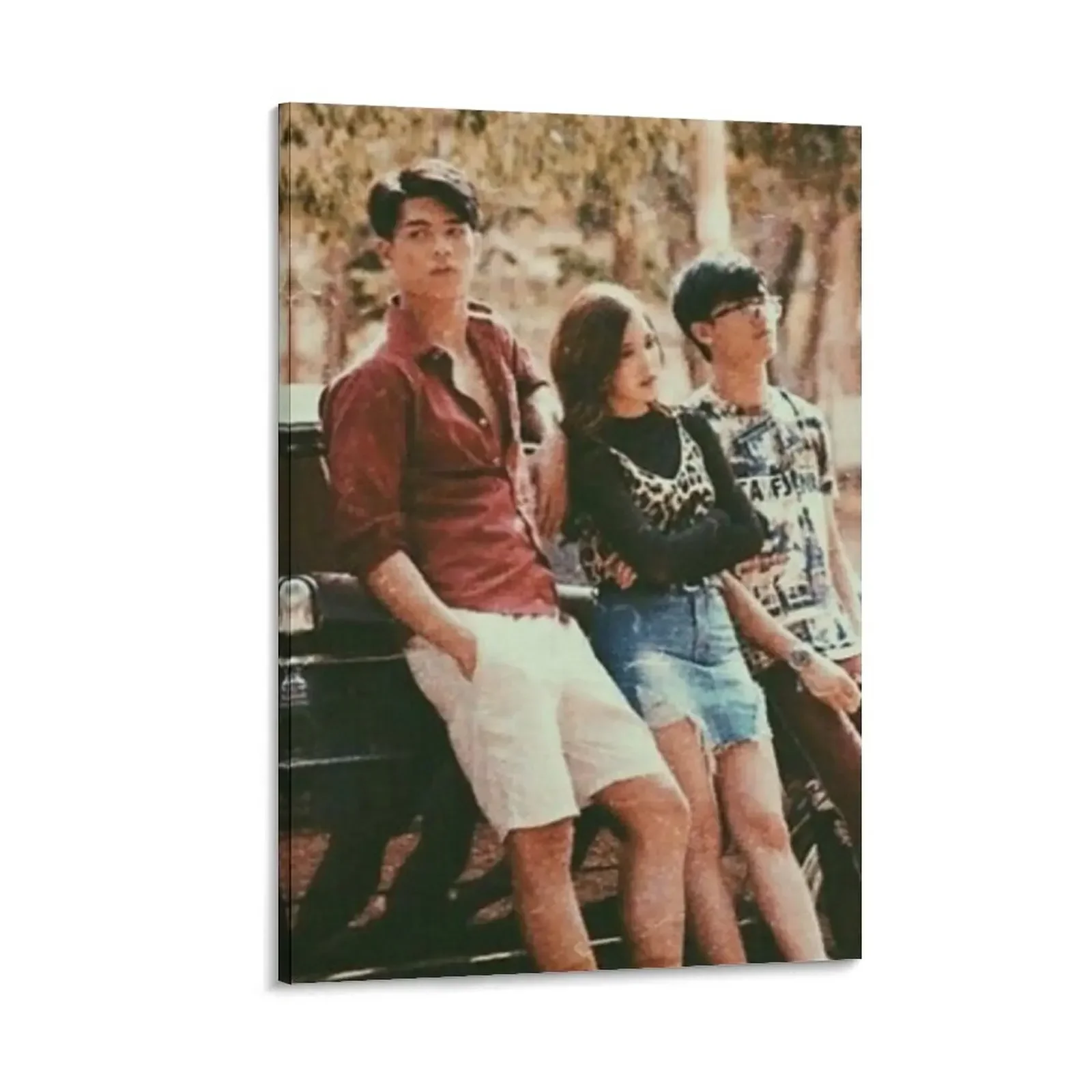 

Neo, Miw and Shin - 3 Will Be Free Canvas Painting korean room decor Bedroom deco Decoration for home decorative items for home