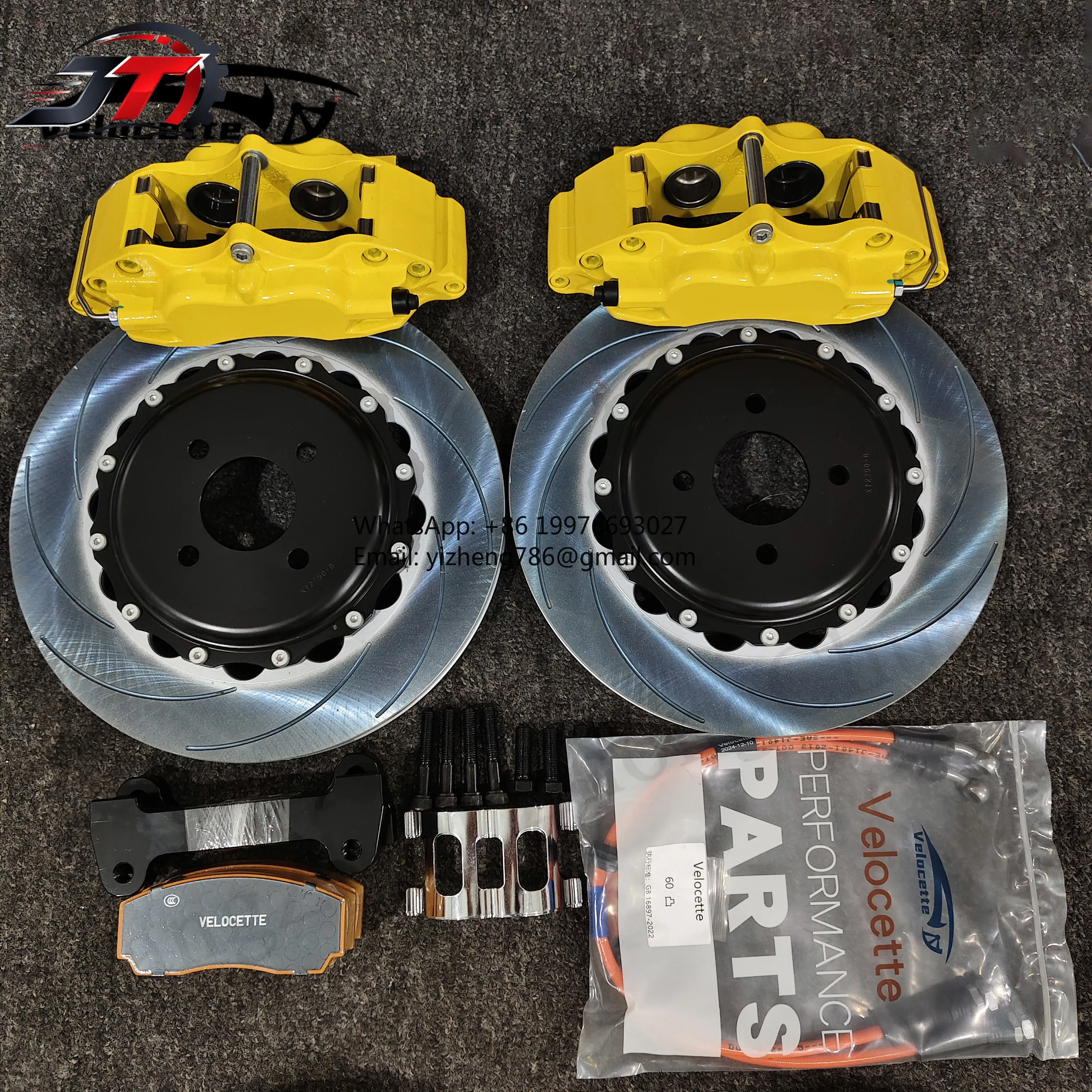 New style New Big Brake Kit 4 Piston 5200 Applicable 16-17 Inch Hub Wheels 300-330mm Disc for Audi S4 S5 S6 S7 S8