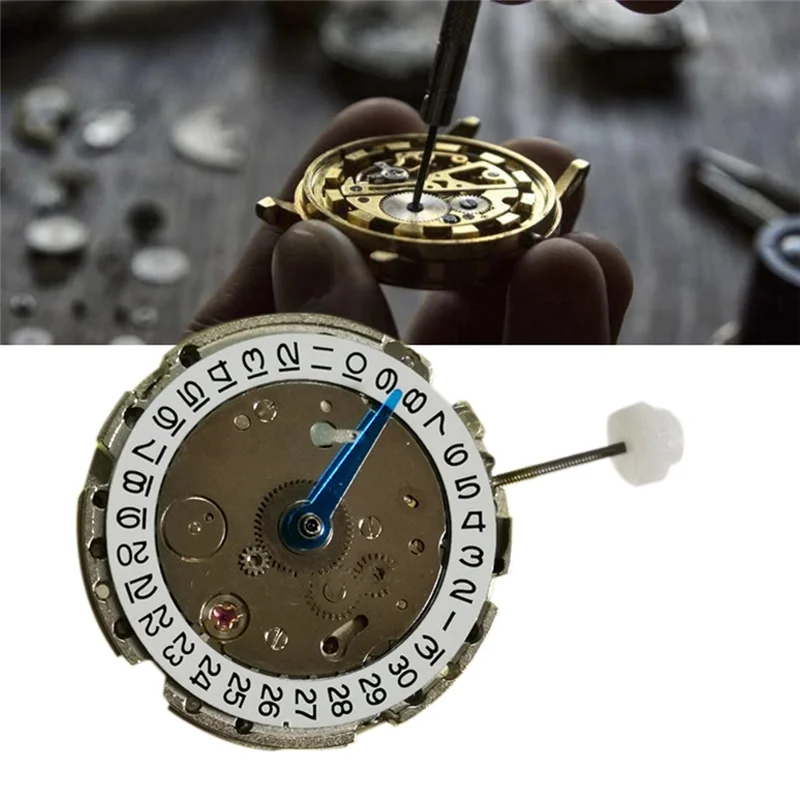 

GMT2813 Watch Movement 2813 Four-Needle 3 O'Clock Small Calendar Automatic Mechanical Movement Replacement DG3804-3