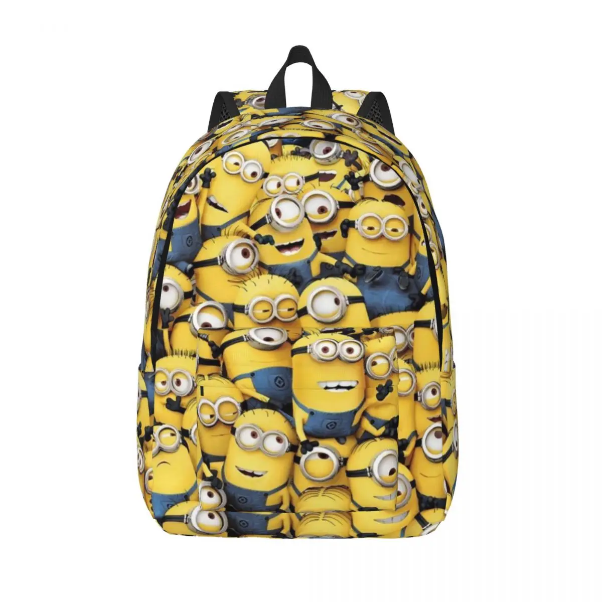 

M-Minions New Fashion High Capacity Waterproof College Backpack Trendy Laptop Travel Book Bag 15.7in 17.7in