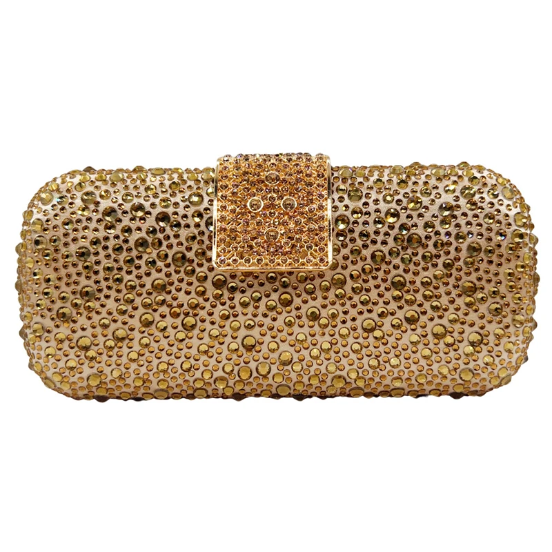 

Dinner Bag is Light and Luxurious ,Shiny On Both Sides, and the Diamond is Full of Diamonds for the Women's Bag