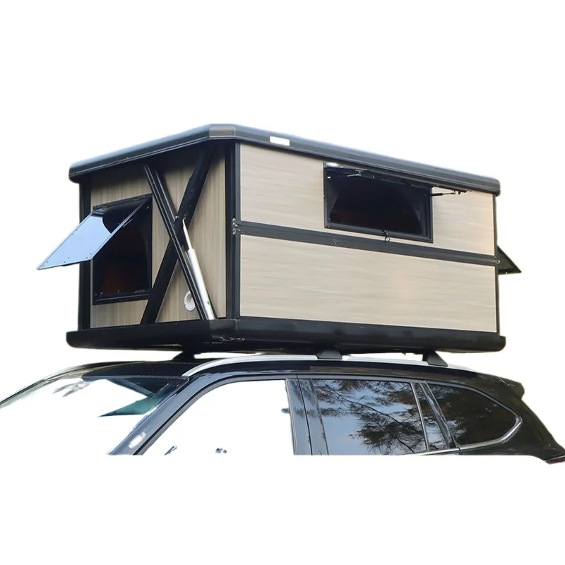 Electric roof tent, fully automatic, sleeping cabin SUV hard shell top aluminum alloy car lift folding