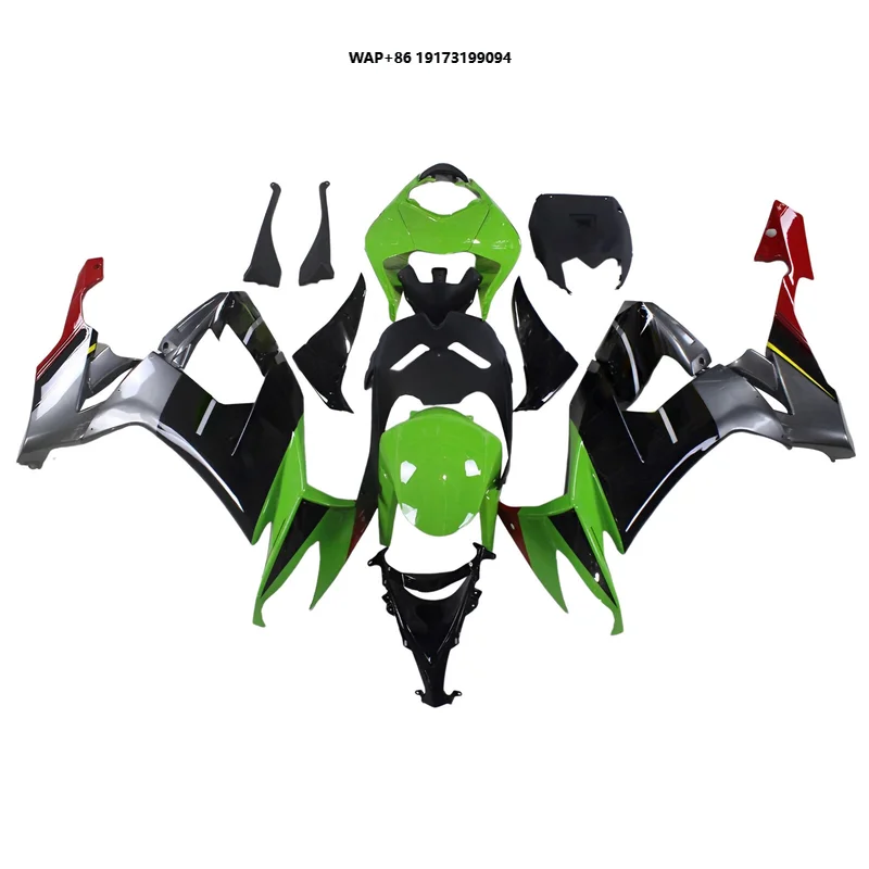 

Green Black Gray Fairing Fit For Ninja 2008 2009 2010 ZX-10R Body Frame