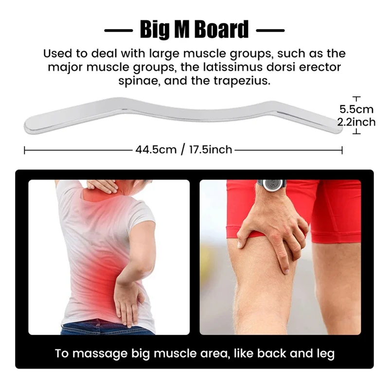 Hot Stainless Steel Gua Sha Scraper IASTM Tools Physical Therapy Fascia Knife Myofascial Release Physiotherapy Knife