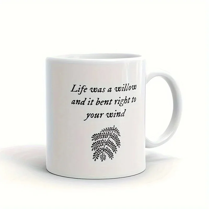 Simple Personality Life Was A Willow Breakfast Milk Mug Ceramic  Multicolor Mug  Mugs Coffee Cups