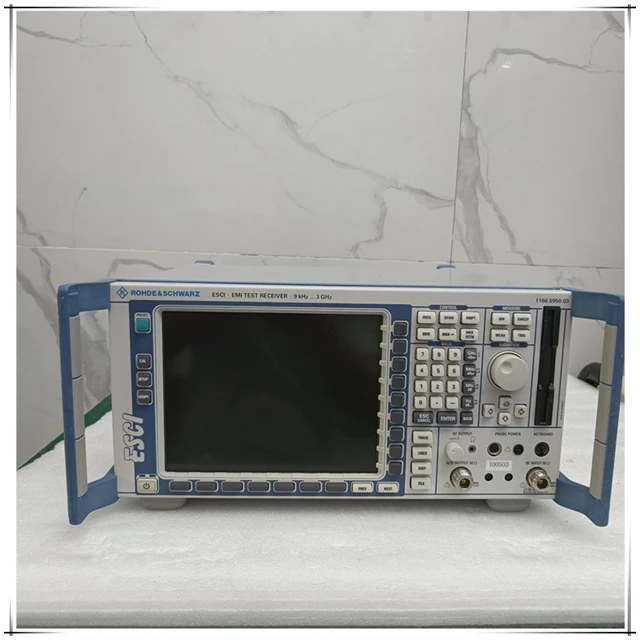 Used Rohde & Schwarz ESCI3 EMI test receiver 9KHz-3GHz test instrument