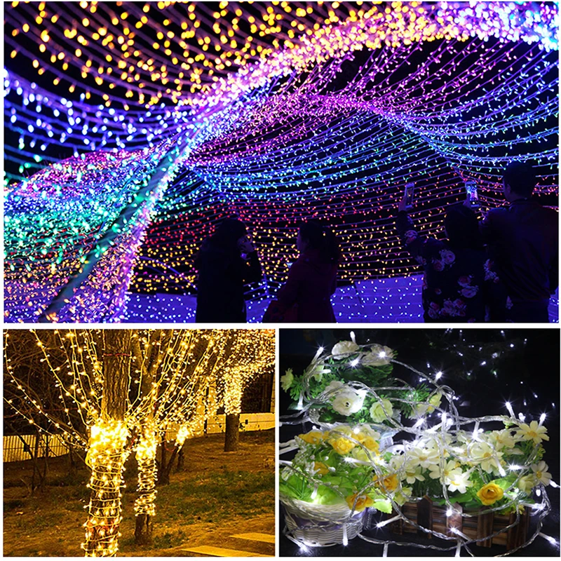 USB LED String 5M 10M Remote Control Fairy Lights DC5V Outdoor Waterproof Christmas Party Wedding Holiday Decoration