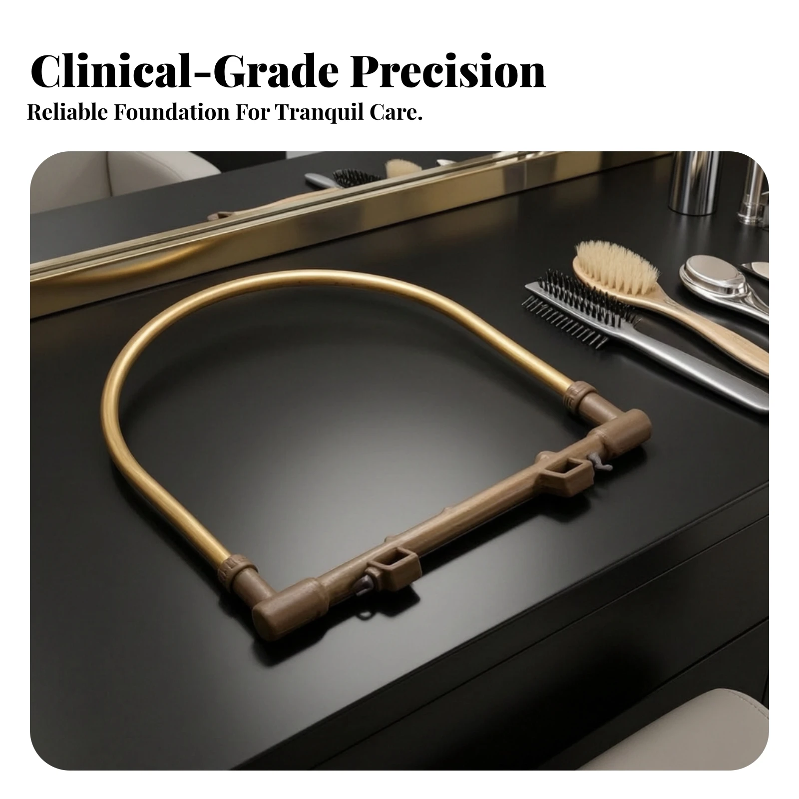 Hair-Washing Rinse Accessory Adjustable Salon Wash-Basin Attachment Rinse Accessory with Circulation Tube Arched Mobile