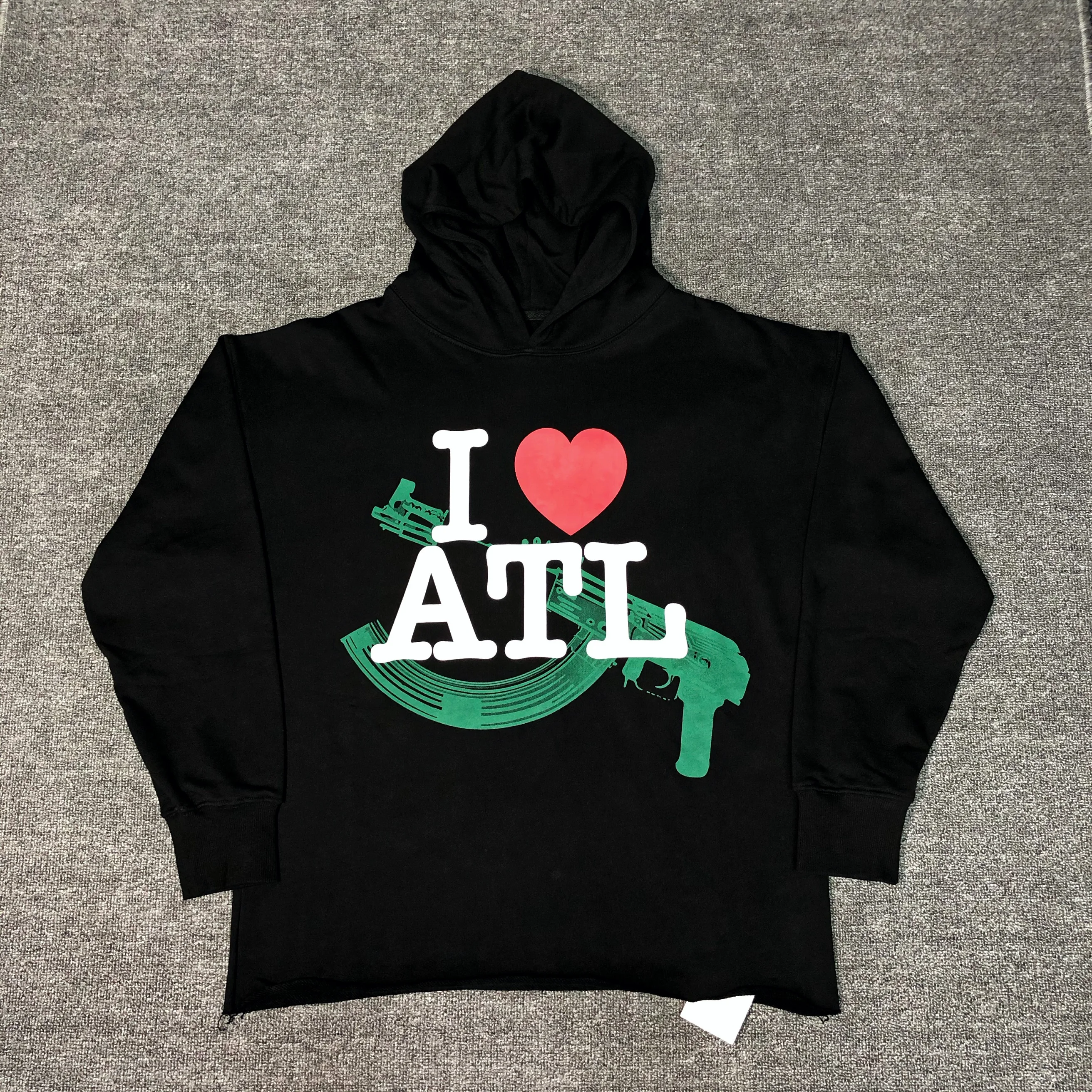 New Luxury 2022 PLAYBOI CARTI  I LOVE ATL AK47 Pullover Hoodies Hoody hooded Sweatshirts velvet Cotton Thick Fleece US R04