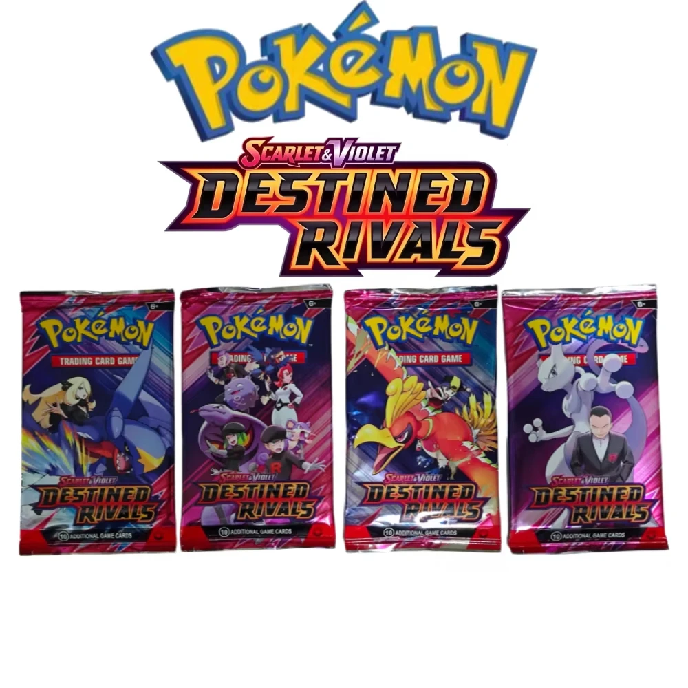 Poke Pitch Black Mega Evolution Booster Box Trading Cards Hobby Battle Toy Cards Kids Gift Party Favor Collectible Card Set